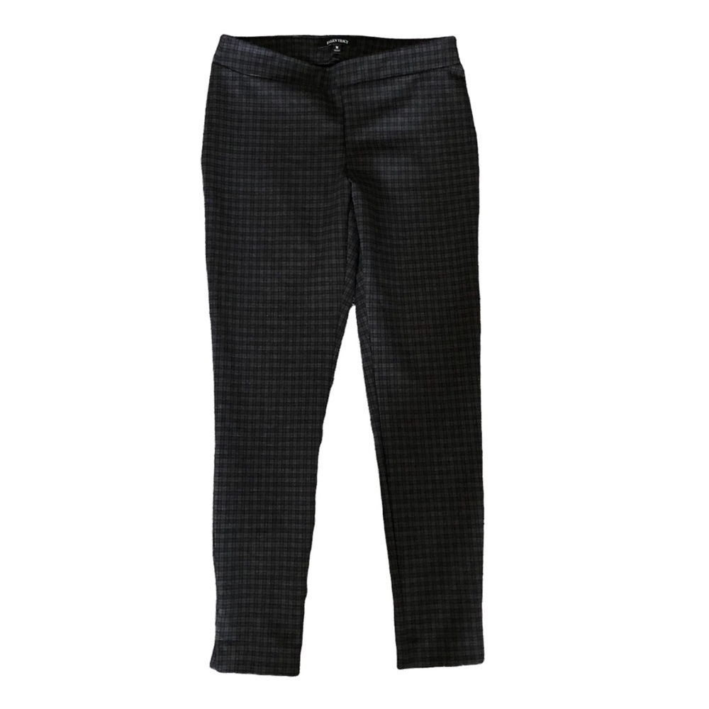 Ellen Tracy Plaid Brown Slim trousers